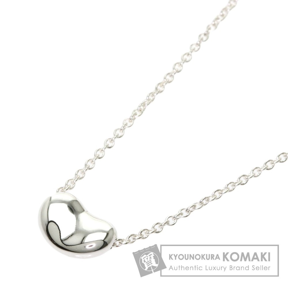 Tiffany Bean Silver Necklace TIFFANY Co - Picture 1 of 5